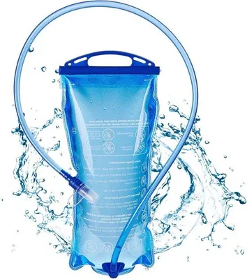 Image de Poche à eau, poche de 2 litres, idéale pour le camping, la randonnée et le vélo