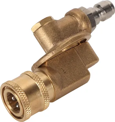 Produktbild von Schnellverbindungs-Drehkupplungsaufsatz 1/4in für Druckwaschdüse einstellbar 4500psi Gartenzubehör 7 Level