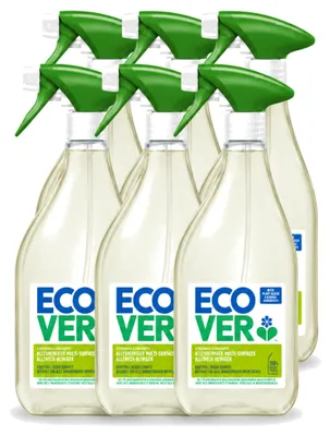 Produktbild von 6 x Ecover Allesreiniger Spray - Zitronengras & Orange - 500 ml - Vorteilspackung - 6 Stücke