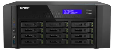 Produktbild von QNAP TS-h1290FX, NAS, Tower, EPYC, 7302P, 128 GB, DDR4