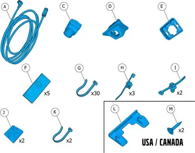 Zdjęcie produktu dla Zestaw kamery cofania VOLVO S90 II OE 32286627