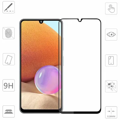 Immagine prodotto di Per Samsung Galaxy A15 2x 3D Display Full LCD H9 Protezione laterale in vetro temperato