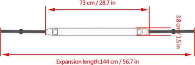 Immagine prodotto di Accessori fotografici PULUZ, videocamera portatile all'aperto, tracolla DSLR (PU6008A)