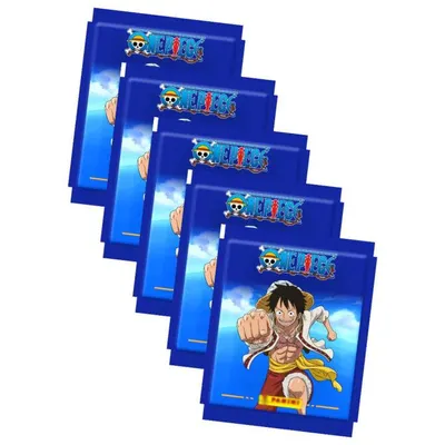 Produktbild von One Piece Sticker - Road to Egghead Sammelsticker - 5 Tüten