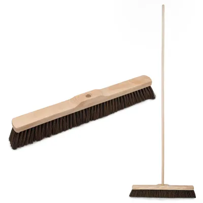 Produktbild von Hausbesen Breite: 50 cm Kehrbesen Besenkopf, Besen, 22mm Gewinde, mit Stiel 150 cm