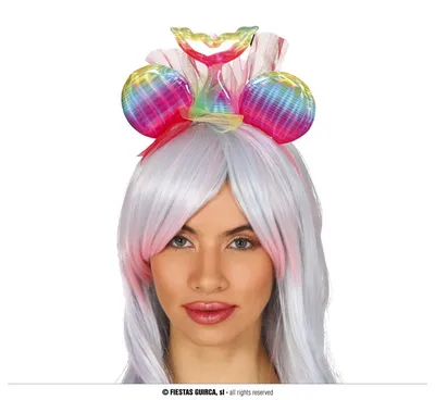 Produktbild von Guirca Stirnband-Diadem, Meerjungfrau, holografisch, Haarschmuck