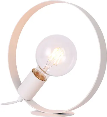 Obrázek produktu pro Candellux Bílá stolní lampa Nexo Ledea pro žárovku E27 50501201