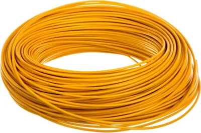 Productafbeelding van Installatiekabel H05V-K, 0,75, geel, artikelnummer 29105, verpakking: 100 meter