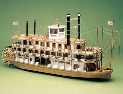 Produktbild von Mantua Modell Mississippi 1:50 Bausatz