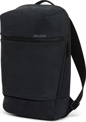 Produktbild von Salzen Rucksack Savvy Leather Charcoal Black