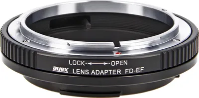 Produktbild von ayex FD-EOS Objektivadapter für Canon FD FL Objektive Nahfokus Vollmetall (ohne linse)