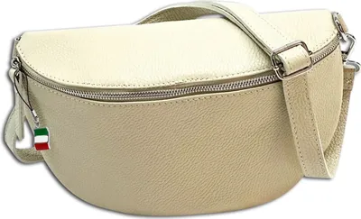 Produktbild von Florence Leder Tasche Gürteltasche beige OTF825I