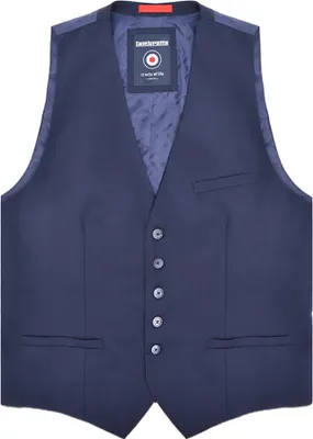 Produktbild von Lambretta - "Oscar" Weste für Herren LB162 (102 cm) (Marineblau)