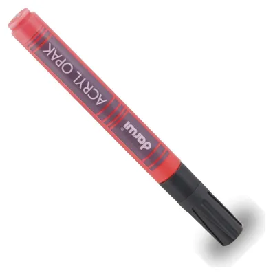 Zdjęcie produktu dla ACRYL akrylowy uniwersalny marker gruby 2mm /6 ml - Dark Carmine
