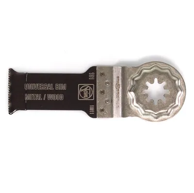 Produktbild von FEIN E-Cut Starlock Plus Sägeblatt Universal 3 Stk. 60 x 28 mm ( 63502151220 ) BI-Metall