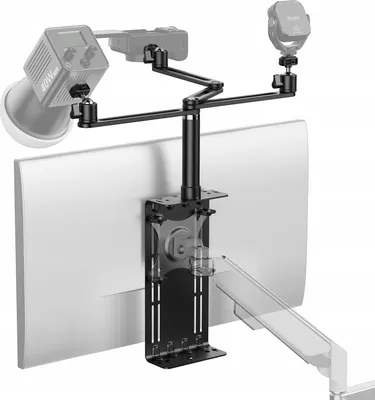 Image de Support VESA pour moniteur + 3x bras Tête 3D 1/4'' Ulanzi / VS01
