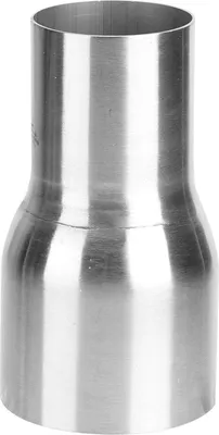 Image de Universel en acier inoxydable -Raccord de tuyau d'échappement -Tube -Adaptateur -Réducteur -Partie modifiée57mm / 76 mm