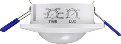 Produktbild von Renkforce RF-4216078 Einbau, Oberflächenmontage PIR-Bewegungsmelder 360 ° Relais Weiß IP20