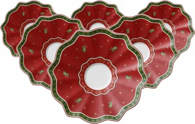 Produktbild von Villeroy & Boch Toy's Delight Milchkaffeeuntertasse gezackt ø 19 cm 6er Set