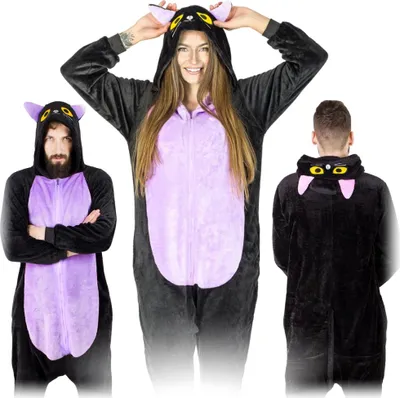 Zdjęcie produktu dla Piżama damska męska świąteczna uni  kigurumi onesie kombinezon rozpinany XL