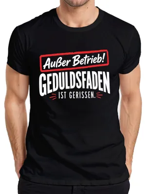 Productafbeelding van Buiten gebruik. Geduld op is. Sarcastische opmerking. Chef-shirt, zwart, XXL