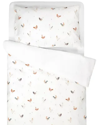 Produktbild von Bettwäsche Gallina 2 teilig - 100x140 cm - Ecru | by SEVIRA KIDS