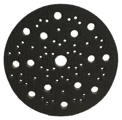 Productafbeelding van MIRKA zachte schuurviltplaten, diameter 150 mm, voor Abranet schuurmallen met diameter 145 mm, 67 gaten, 5 mm klittenband (5 stuks)