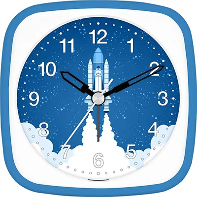 Produktbild von EUROTIME Kinderwecker Weltraum - Rakete