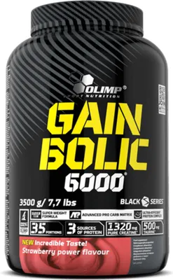 Zdjęcie produktu dla Olimp Nutrition Gain Bolic 6000, Proszek, Białko kazeinowe, Białko jajka, Izolat białka serwatkowego