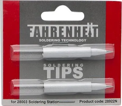 Produktbild von Ersatzspitze 28922N für Lötstation 28003 - 2 Stück pro Blister - Lötspitze für Lötkolbenzubehör [28922N]