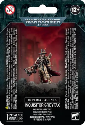 Produktbild von Warhammer 40.000 Imperial Agents Inquisitor Greyfax