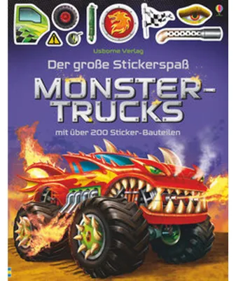 Produktbild von Der große Stickerspaß: Monstertrucks
