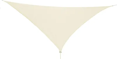 Produktbild von Dreieck Sonnensegel 5x5x5m beige mit Ösen+Nylonschnüren