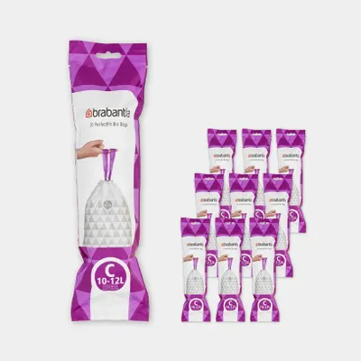 Zdjęcie produktu dla Brabantia 137983, 12 l, Biały, Plastik, Chiny, 490 mm, 385 mm
