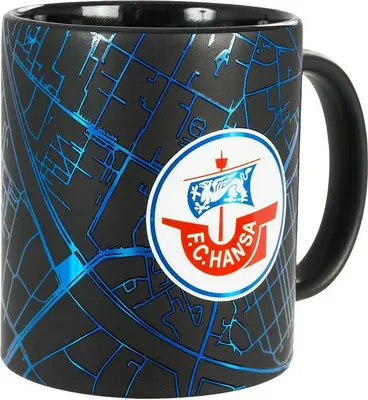 Produktbild von F.C. Hansa Rostock Tasse Metallic