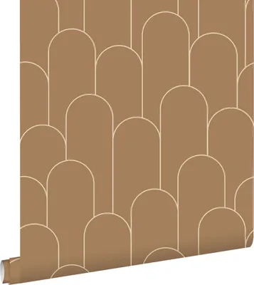 Zdjęcie produktu dla ESTAhome Tapeta motyw art déco terakota 50 x 900 cm