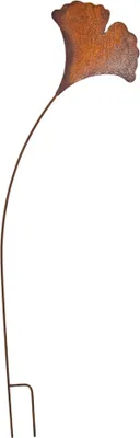 Produktbild von Zauberhafter Beetstecker Ginkgoblatt ca. 100 cm - Gartendekoration