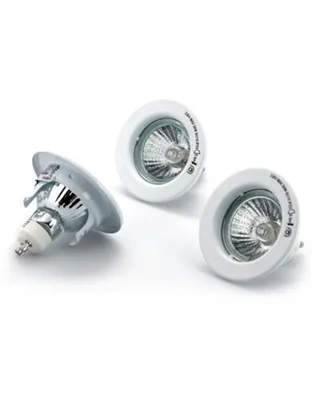 Produktbild von Massive Einbauspot 728132331, Einbaustrahler, GU10, 3 Glühbirne(n), Halogen, 2900 K, Weiß