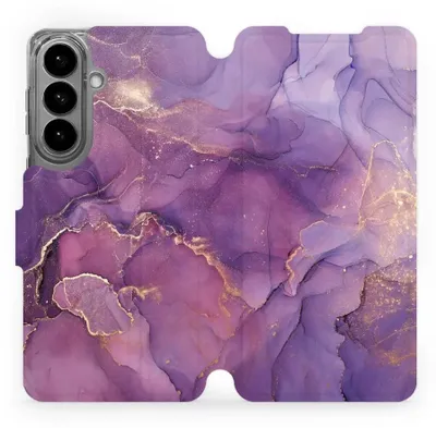 Produktbild von Handyhülle mit klappe für Galaxy S26 Plus, Mobiwear Book, Violett