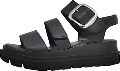 Produktbild von Rieker Lugano Damenschuhe Sandalen Hoch Sandale Schwarz Freizeit, Schuhgröße:42 EU