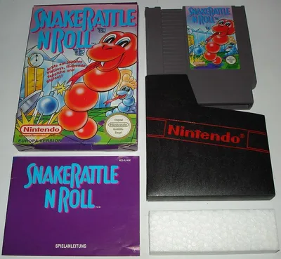 Produktbild von Snakerattle N Roll (pal) Nintendo NES