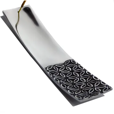 Produktbild von Räucherstäbchen Halter Metall Blume des Lebens 20 cm Räuchergefäß für Zuhause