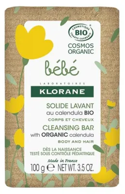 Immagine prodotto di Klorane Bebe Bio Barretta detergente 100 g