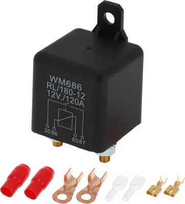 Produktbild von 2 Pins 12V 120A Auto-Relais Mehrzweck wasserdichtes Auto-Relais 1 Satz Verriegelungsrelais