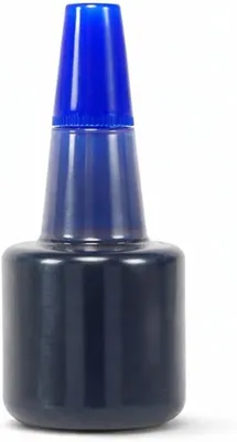 Productafbeelding van Navulinkt voor stempel - 30 ml - Samenstelling water en glycerine - Blù - Blauwe