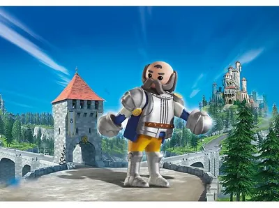Image de PLAYMOBIL super 4 6698 sir ulf garde royal
