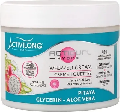 Obrázek produktu pro ACTIVILONG Acticurl Hydra Whipped Cream - Pitaya, glycerin a aloe vera - 300 ml
