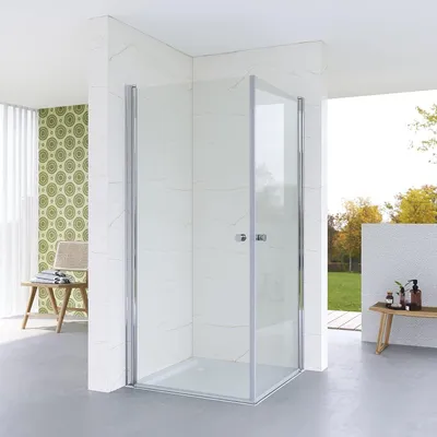 Produktbild von Duschkabine 5 mm Einscheiben-Sicherheitsglas (ESG) Ebenerdige Montage möglich