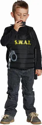 Produktbild von SWAT Weste Einsatz Spezialkräfte Kinder Karneval Fasching Kostüm 116-152