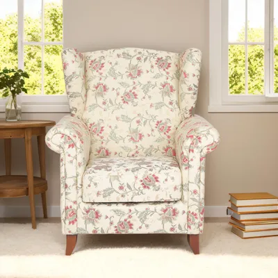 Produktbild von Polstersessel Loretta, ca. 86 x 81 x 105 cm – Blumenmuster